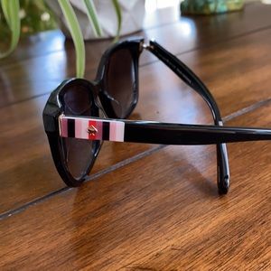 Black Kate spade sunglasses